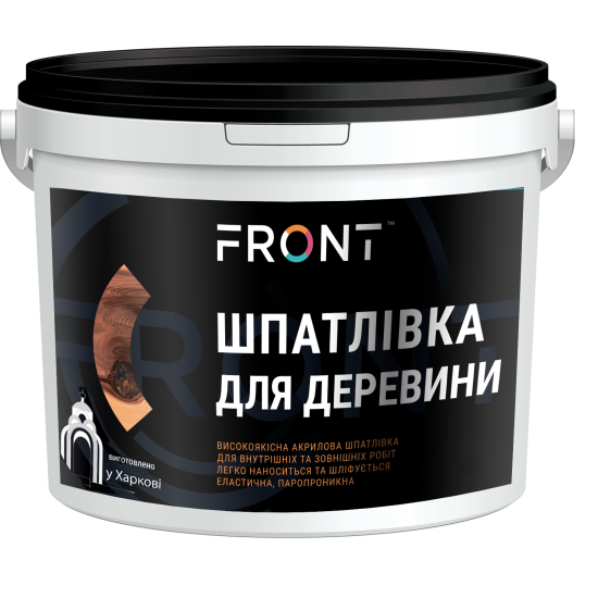 Шпатлівка «Акрилова» по дереву