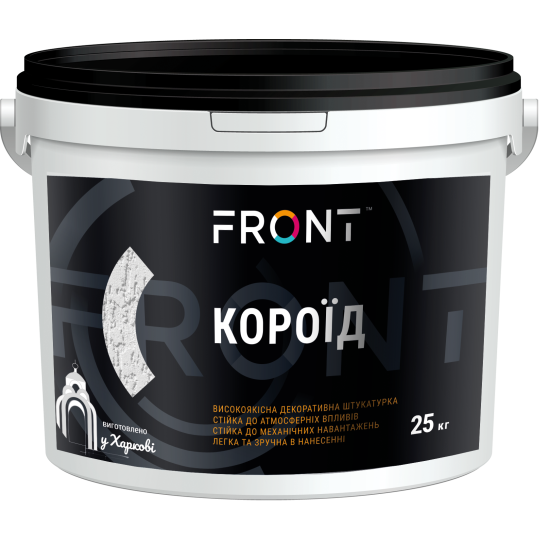 Камешковая штукатурка акриловая «Короед» (зерно 2,0 мм)