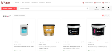 Інтернет-магазин будматеріалів Bazar
